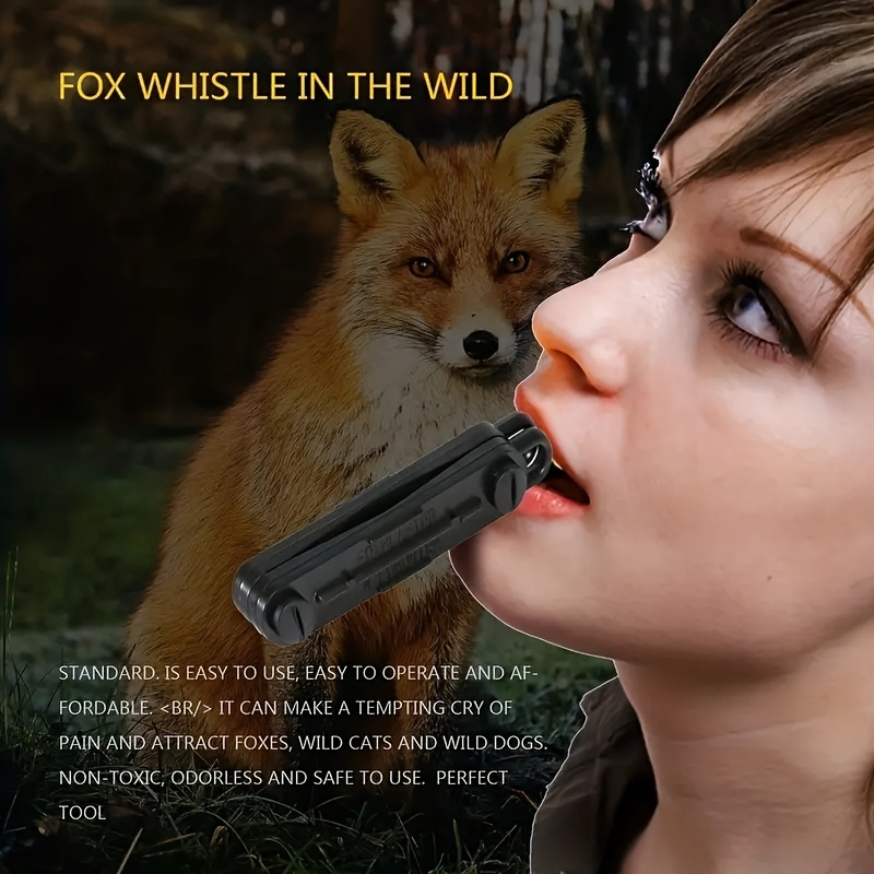 Game Call Whistle - في الهواء الطلق الثعلب أسفل الثعلب