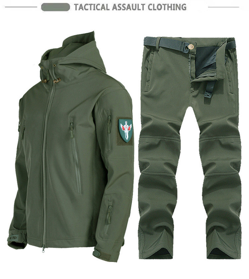 سترة تكتيكية جديدة ذات قشرة نا - مراجعة Hunting Outdoor Pants وسعره