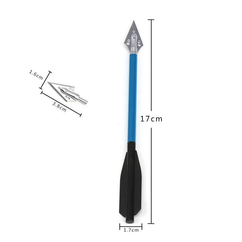 سهام رماية بعمود ألومنيوم 6.7  - مراجعة Crossbow Bolt Broadhead وسعره