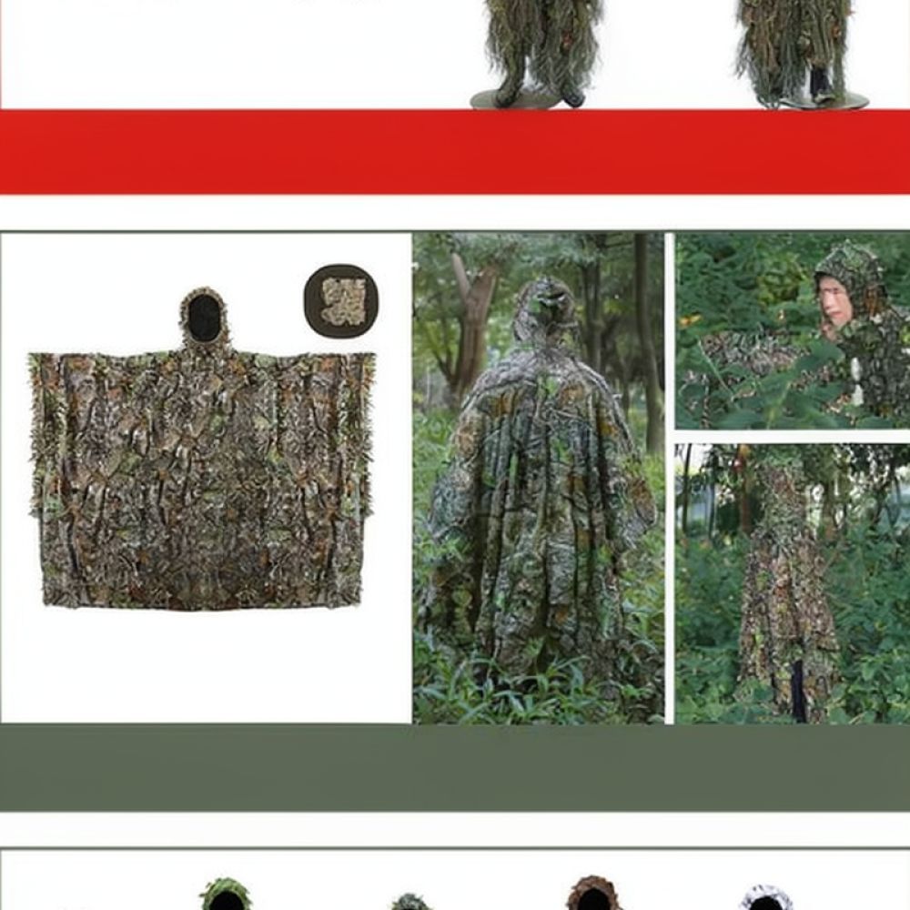 عباءة تكتيكية ثلاثية الأبعاد ب - مراجعة Outdoor Hunting Photography وسعره