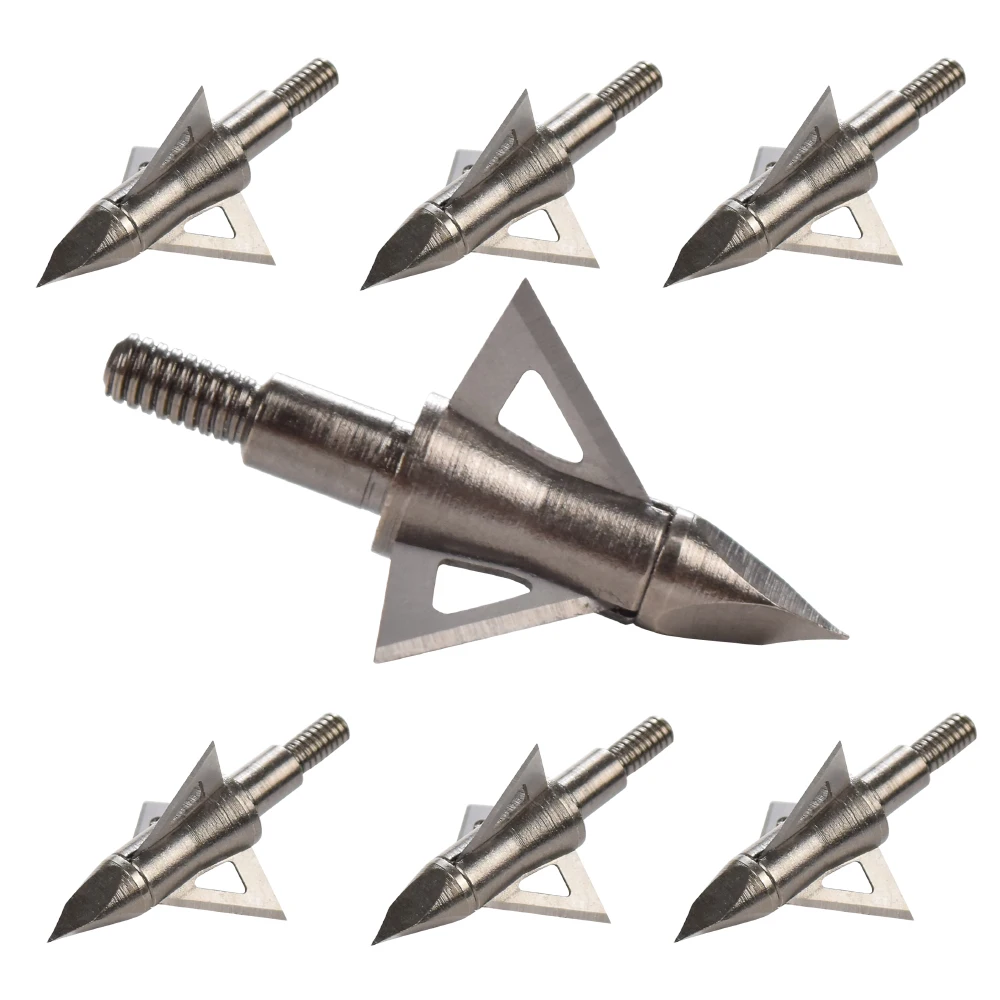 12X رؤوس سهام صيد بـ 3 شفرات 8 - مراجعة Crossbow Bolt Broadhead وسعره