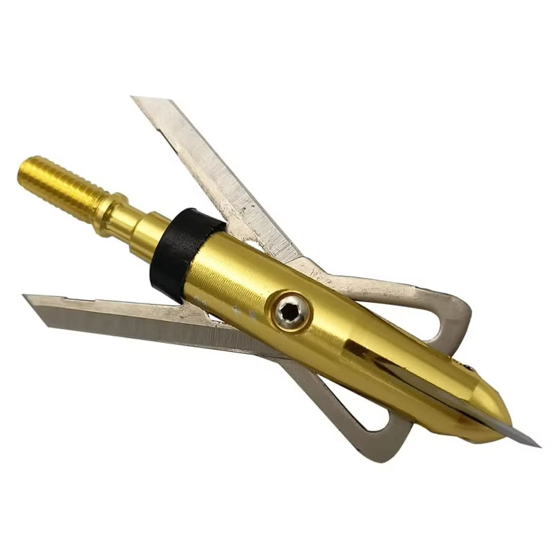 6 قطع رؤوس سهام للصيد بوزن 100 - مراجعة Crossbow Bolt Broadhead وسعره