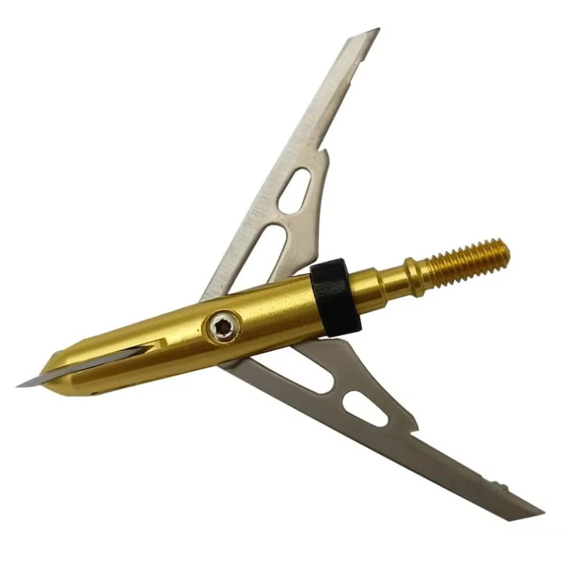 6 قطع رؤوس سهام للصيد بوزن 100 - مراجعة Crossbow Bolt Broadhead وسعره