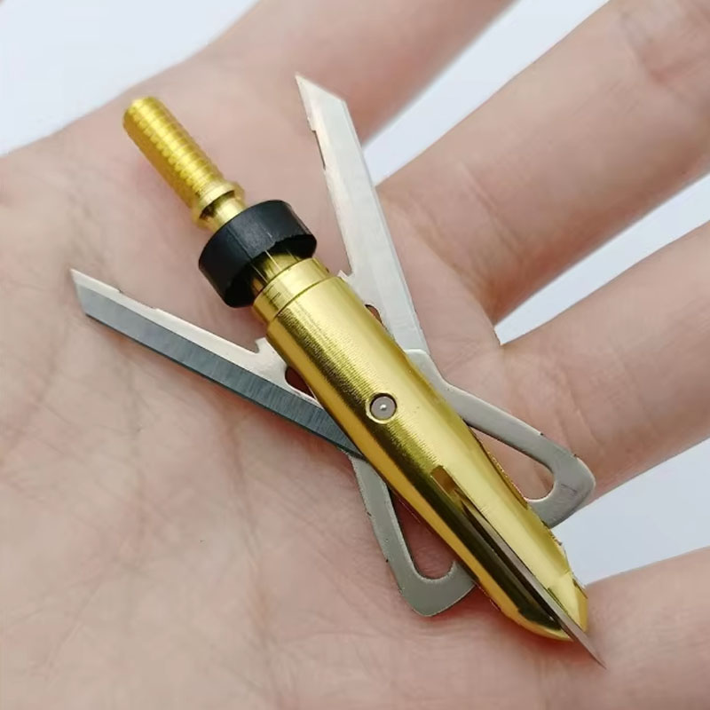 6 قطع رؤوس سهام للصيد بوزن 100 - مراجعة Crossbow Bolt Broadhead وسعره