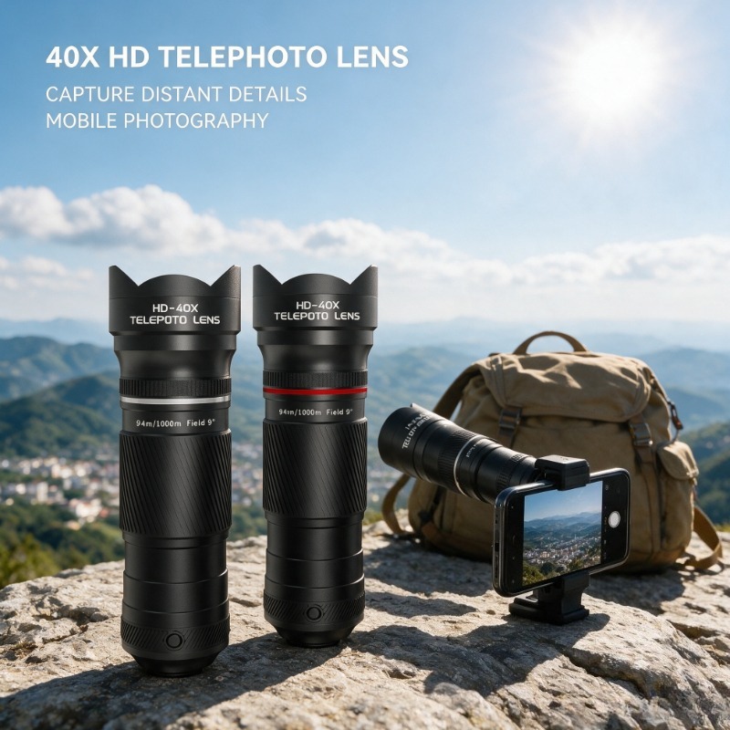 عدسة تصوير تليفوتوغرافي HD-40X - مراجعة Outdoor Hunting Photography وسعره