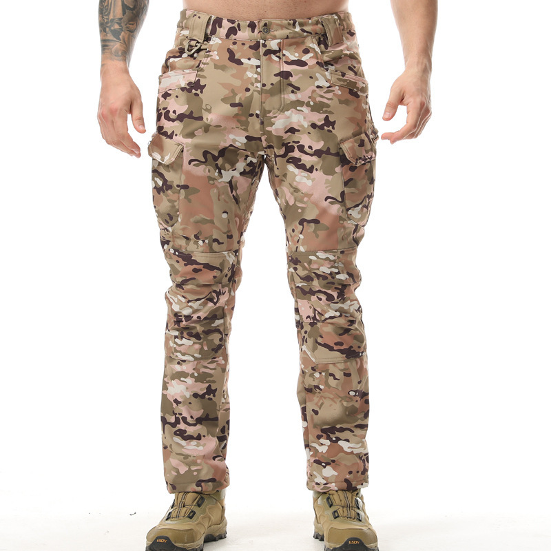 بنطلون تكتيكي رجالي مبطن بالفل - مراجعة Hunting Outdoor Pants وسعره