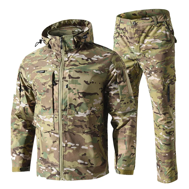 بدلة تدريب رجالية روسية مموهة  - مراجعة Hunting Outdoor Pants وسعره