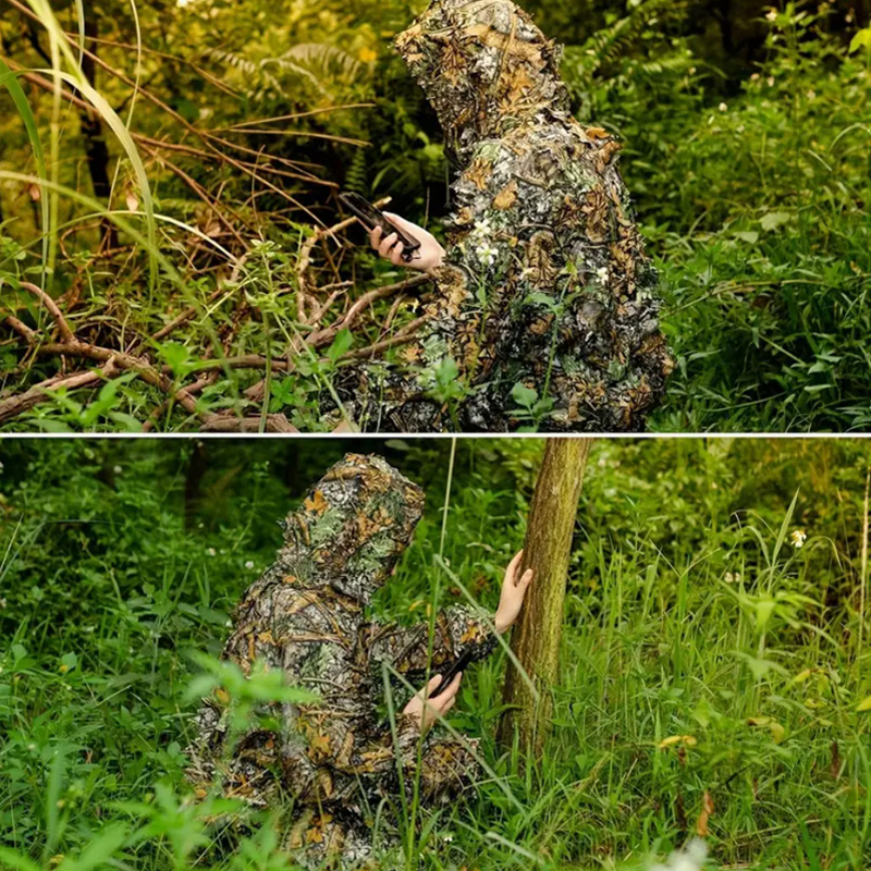 بدلة صيد بنمط التمويه ثلاثي ال - مراجعة Outdoor Hunting Photography وسعره