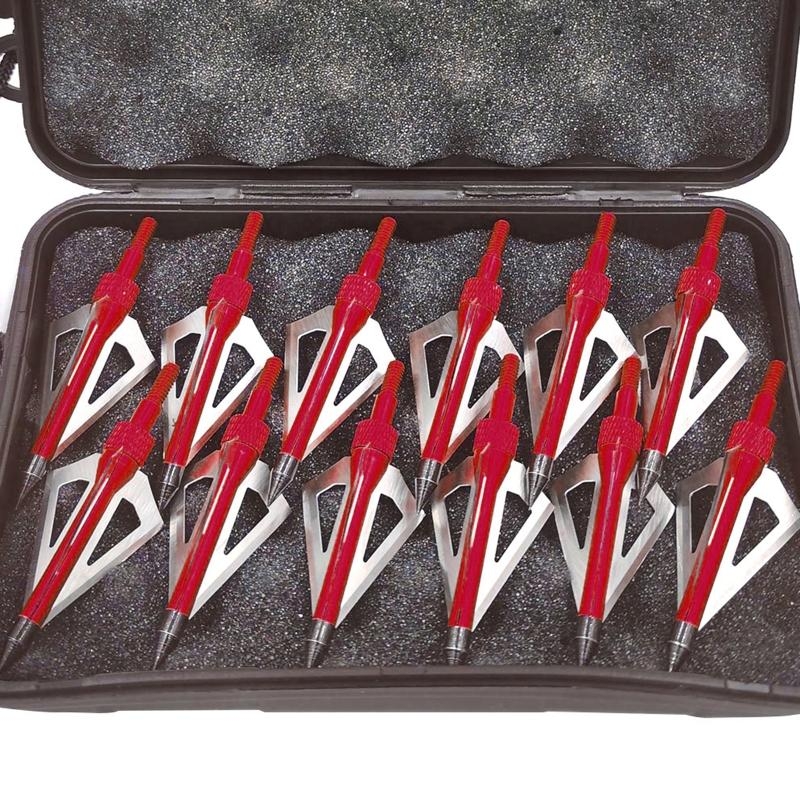 الصيد السهم نقاط النصائح بروده - مراجعة Crossbow Bolt Broadhead وسعره