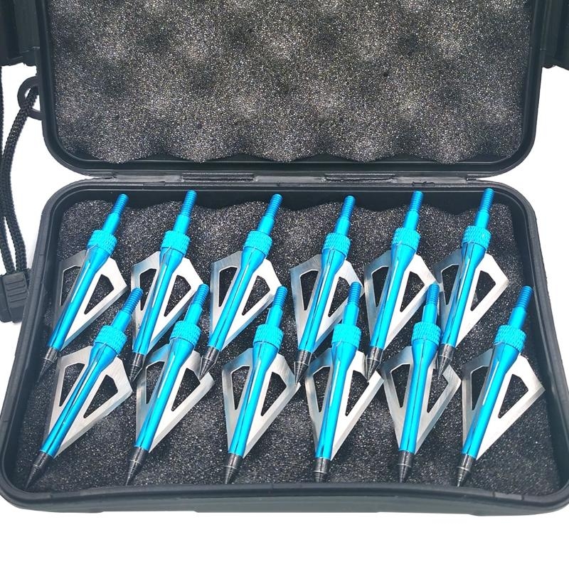 الصيد السهم نقاط النصائح بروده - مراجعة Crossbow Bolt Broadhead وسعره