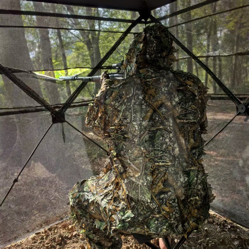 خيمة تخييم سريعة الفتح للصيد و - مراجعة Hunting And Camping In Forest وسعره